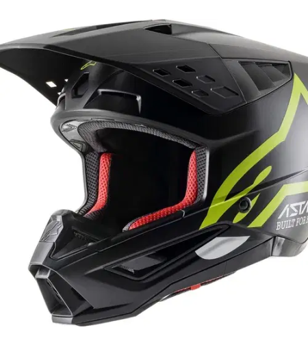 קסדה alpinestars sm-5 שחור/צהוב