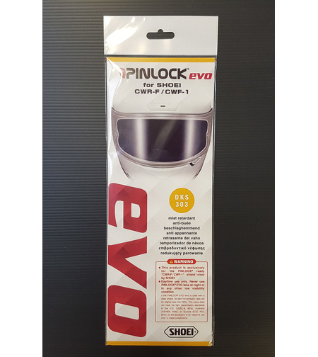 Pinlock Shoei משקף נגד אדים ANTI FOG לקסדות שואי