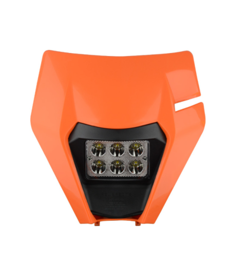 סט מסכה עם פנס לד KTM