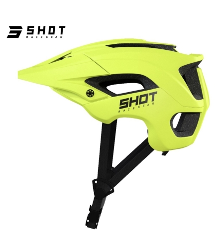 קסדת אופניים חצי SHOT צהוב