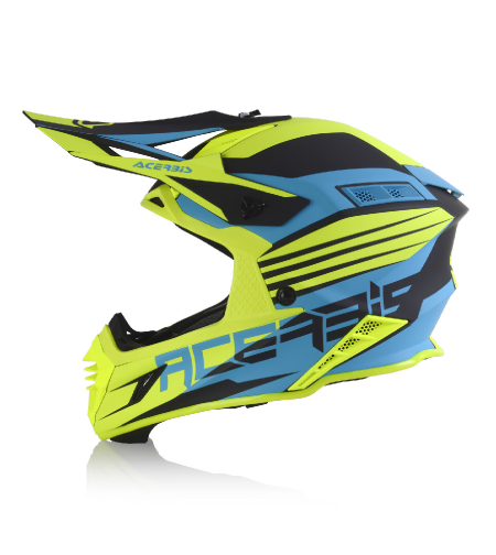 קסדה Acerbis X Track כחול\ניאון