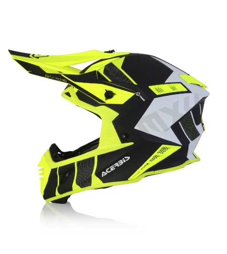 קסדה Acerbis X Track שחור\צהוב