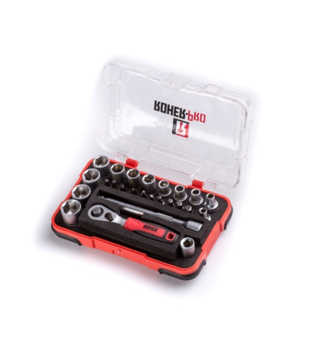 ערכת כלים קומפקטית ROHER-TOOLS