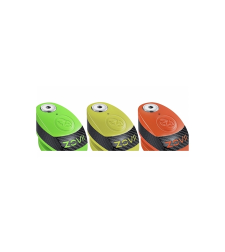 מנעול דיסק ZOVII עם אזעקה וכבל תזכורת 130db