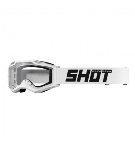 משקפי אבק לילדים SHOT Rocket kid -לבן