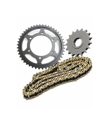 סט גלגלי שיניים ושרשרת X-RING מחוזקת לR3