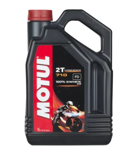 שמן 2 פעימות סינטטי מלא מוטול 710 MOTUL ארבעה ליטרים