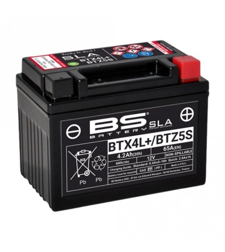 מצבר לאופנוע BS Battery BTZ5S \ BTX4L
