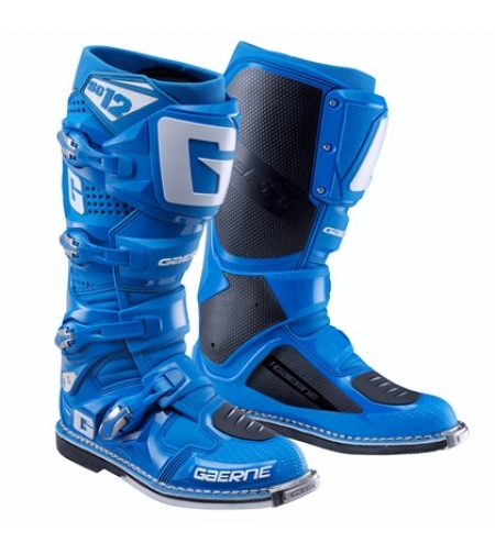 מגף רכיבה SG12 כחול מלא