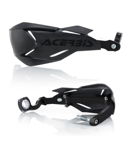 מגני ידיים סגורים אצ'רביס שחור-ACERBIS X-FACTORY
