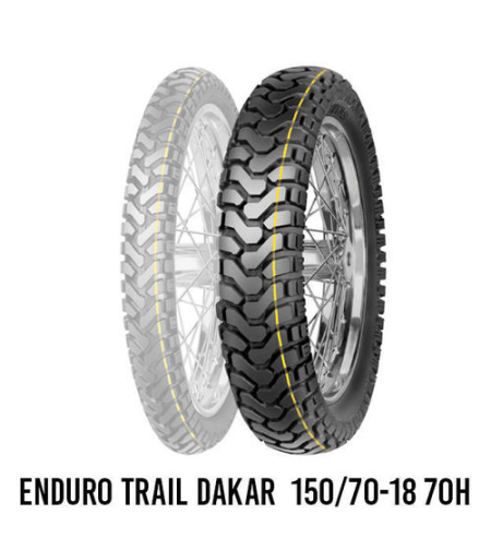 צמיג אחורי מיטאס MITAS TRAIL DAKAR 150/70-18