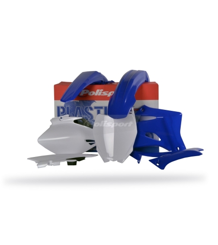 סט פלסטיקה YAMAHA YZF450/250 06-09 כחול/לבן	פוליספורט