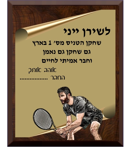 מגן עץ -לטניס שדה