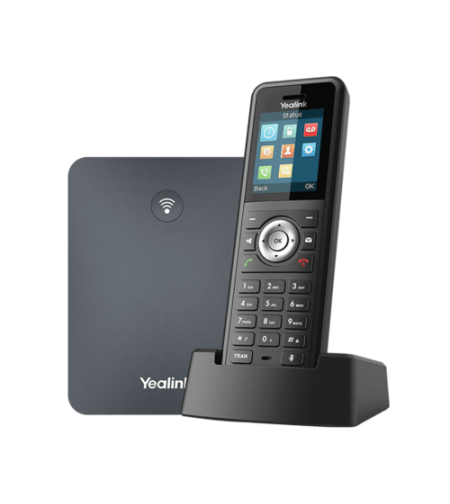 טלפון IP אלחוטי מוקשח כולל בסיס DECT-SIP W79P YEALINK