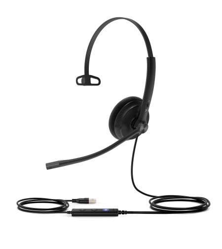 מערכת ראש (אוזניות) Yealink UH34 M Lite USB