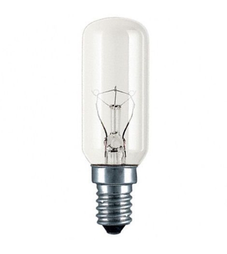 נורה לתנור וקולט אדים טובולרית בסיס  40W E14   