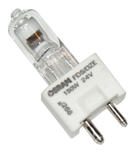נורת הלוגן FDS חרסינה 150W 24V OSRAM