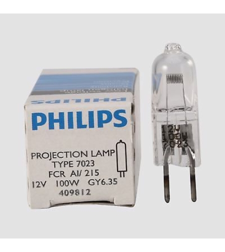 נורת הלוגן פינים  PHILIPS 7023 100W 12V  FCR