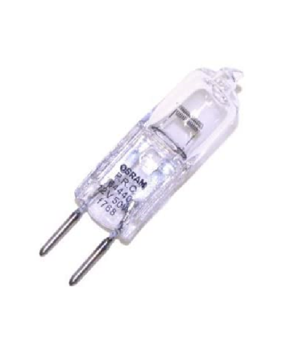 נורת הלוגן פינים - בסיס 50W 12V GY6.35 דגם OSRAM 64440