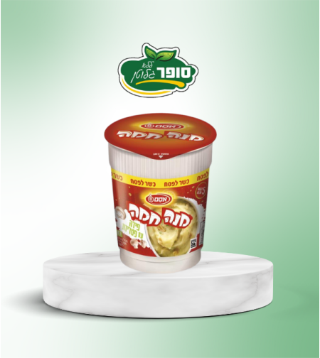 מנה חמה- פירה עם פטריות להכנה מהירה - אסם