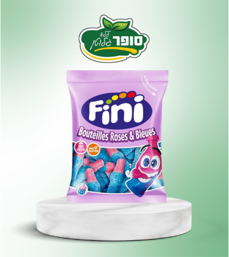 סוכריות גומי חמוצות ומסוכרות בצורת קולה (fini)