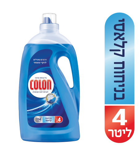 ג'ל כביסה קולון קלאסי 4 ליטר