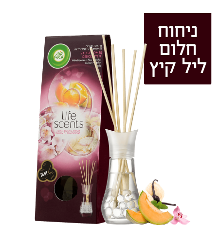מקלות ריחניים איירוויק בניחוח חלום ליל קיץ 30 מ