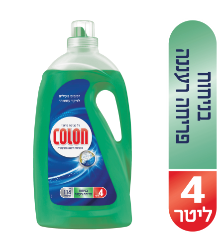 ג'ל כביסה קולון בניחוח פריחה מרענן 4 ליטר