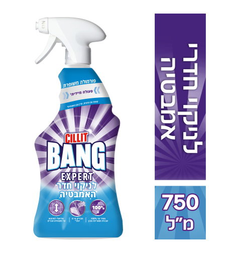 ספריי לניקוי חדרי שירותים סיליט באנג 750 מ