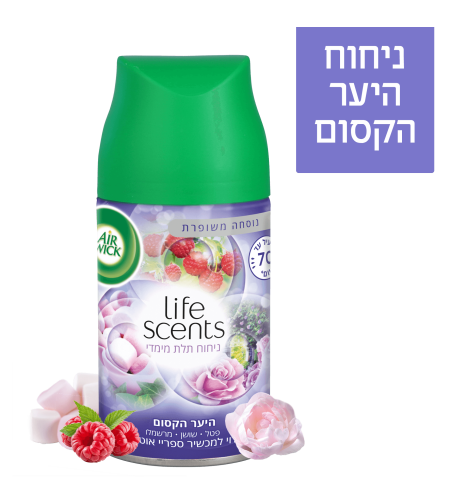 מילוי מבשם אוויר איירוויק למכשיר אוטומטי היער הקסום 250 מ