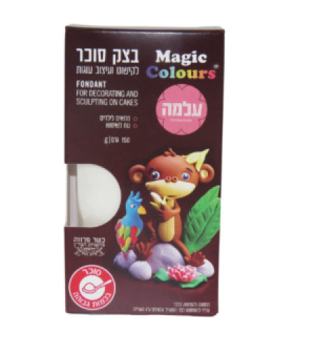בצק 150 ג' צבע לבן