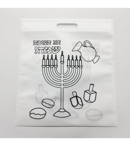 שקית אלבד מגוון צבעים לחנוכה