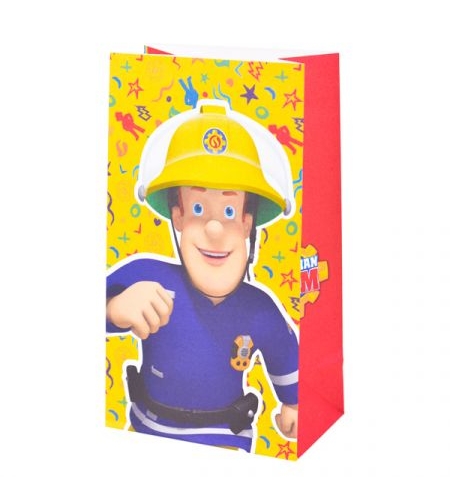 שקית נייר בסיס 6 יח - סמי הכבאי HERO