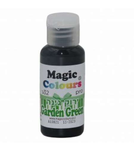צבע ג'ל - ירוק גינה Magic Colours