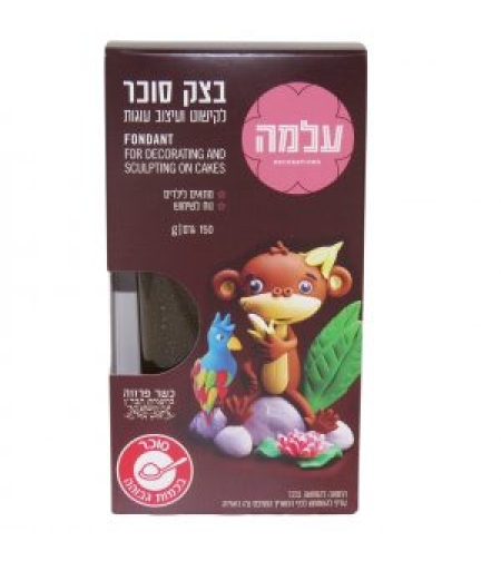 בצק 150 ג' צבע חום