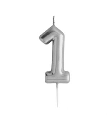 נר מספר כסף מבריק , ספרה 1