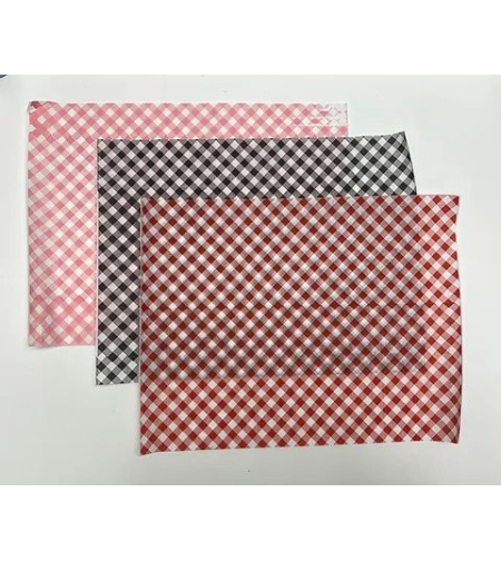 נייר עיתון דגם משובץ 40*30 (25 יח)