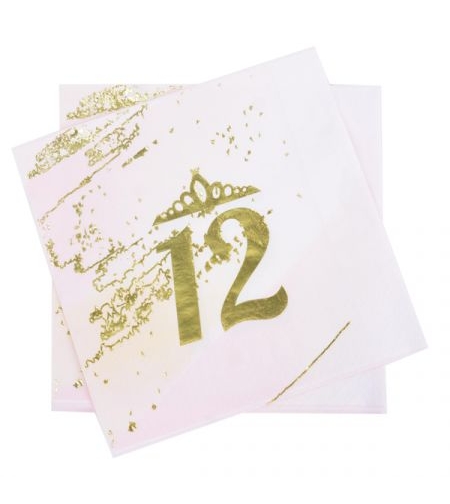 מפיות נייר  16 יח - מזל טוב 12