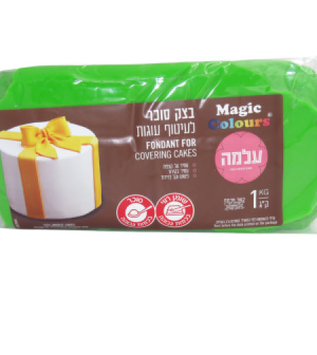 בצק סוכר 1 קילו צבע ירוק