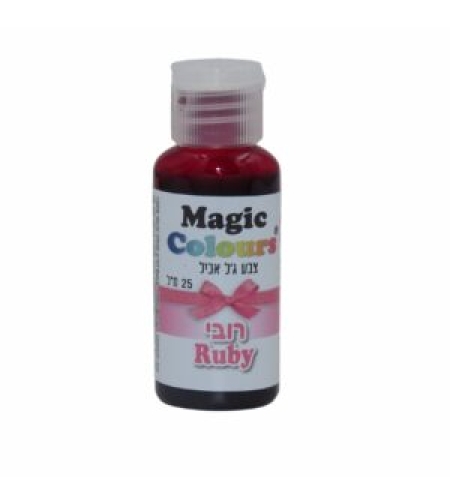 צבע ג'ל - רובי Magic Colours
