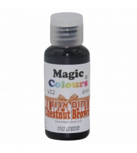 צבע ג'ל - חום אגוז Magic Colours