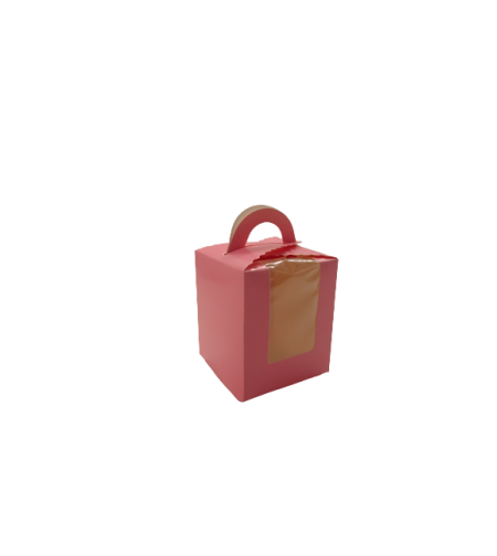 קופסא יוקרתית חזית שקופה למשלוחי מנות 9.5/11 ס