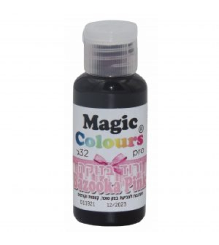 צבע ג'ל - ורוד בזוקה Magic Colours