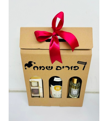 משלוח מנות מארז שלישיה יין