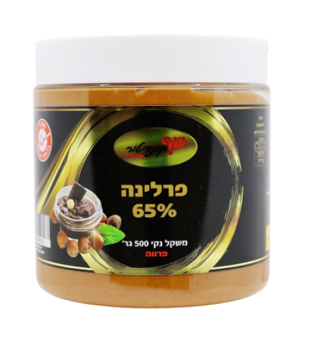 פרלינה 65% 500 גר פרווה