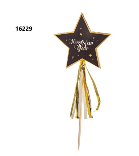 קיסמים HAPPY NEW YEAR * 6 יח'