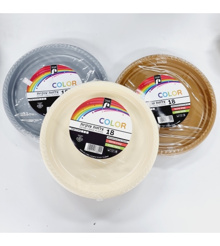 צלחת COLOR 10 תבניכל-אר' 18