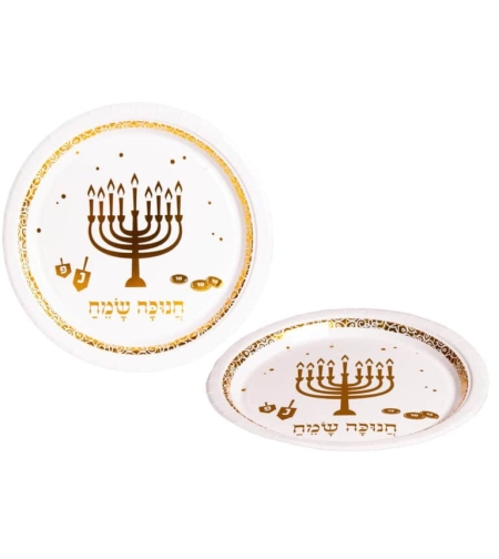 חב' 10 צלחות נייר ק.כ.23 ס