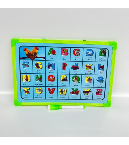 לוח מחיק עם טוש וידית גודל 20*30 ס