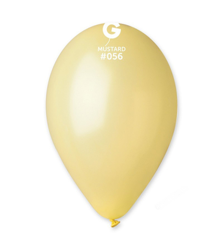 בלון G11 מטאלי 56 - צבע חרדל